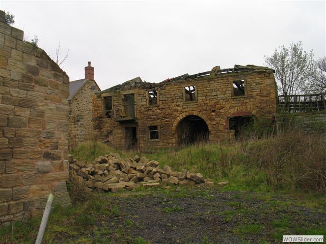 derelict farm complex 