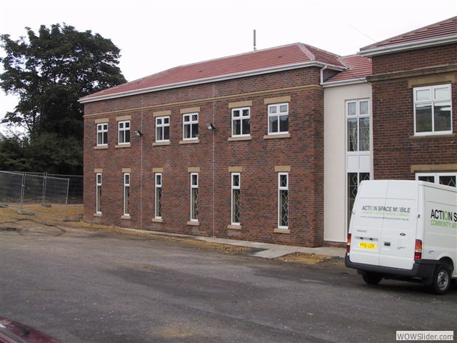 modern village hall